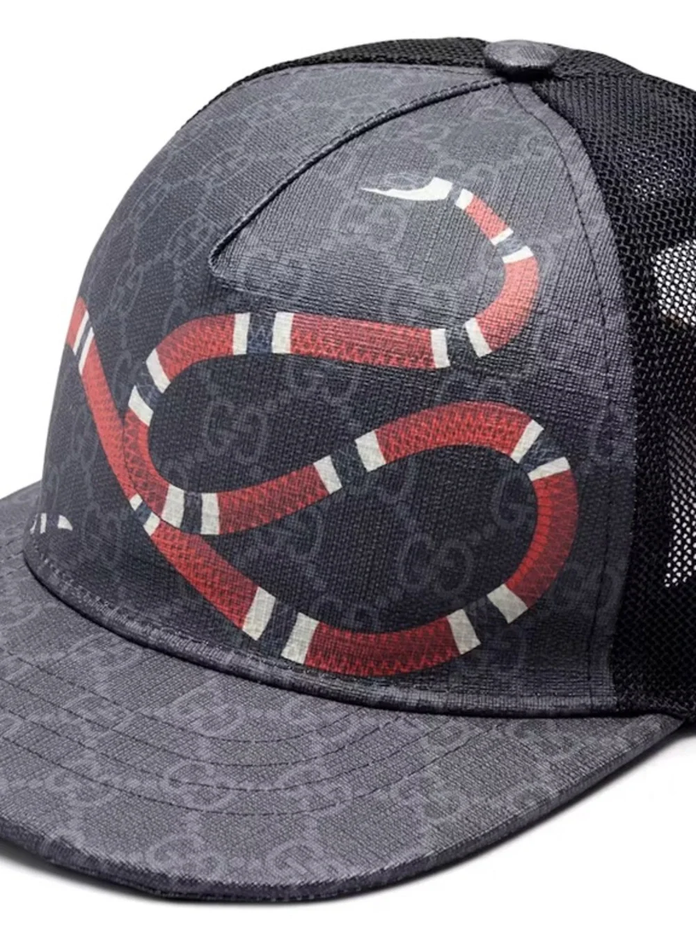 Gucci Kingsnake GG Print Spreme Cap